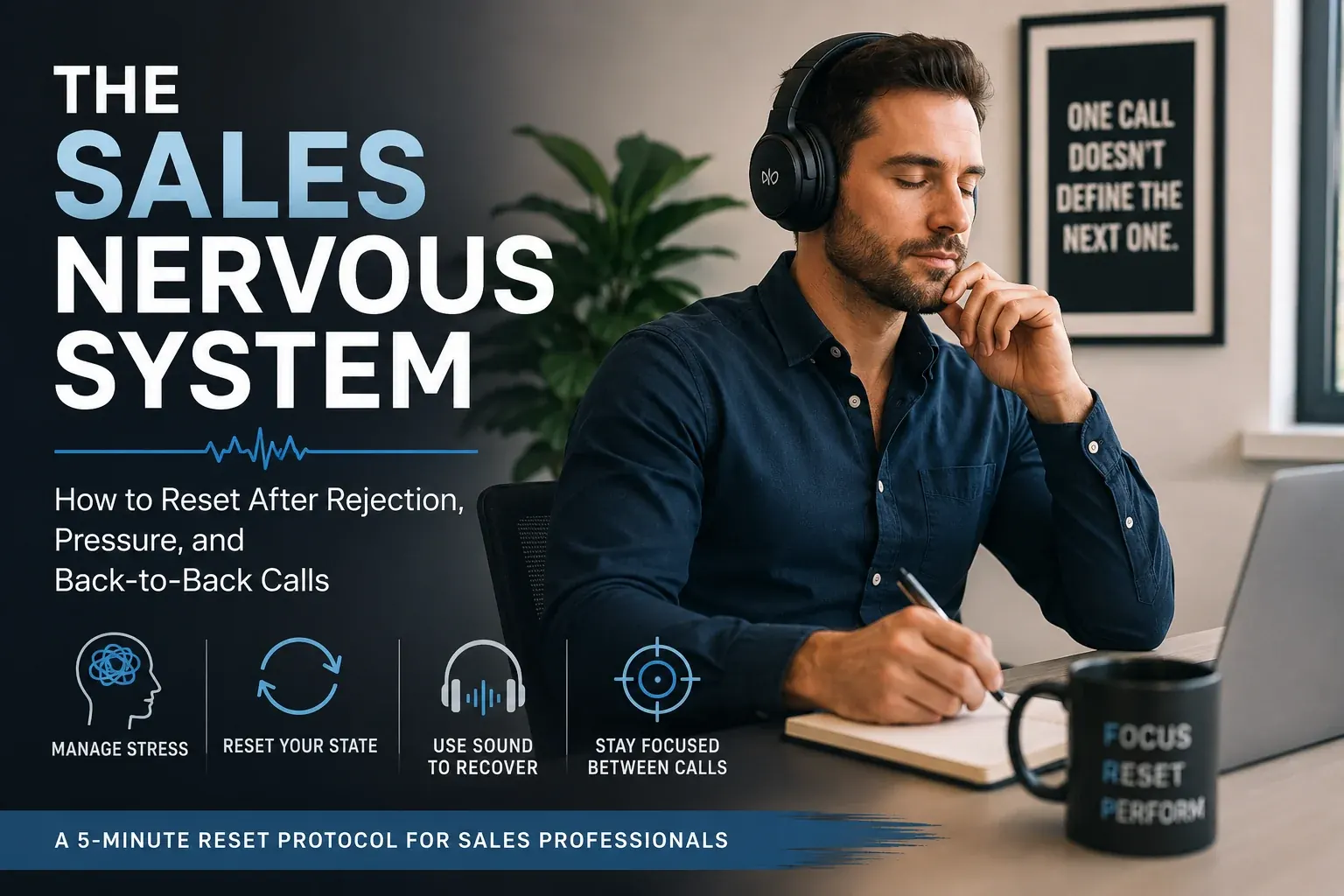 The Sales Nervous System: How to Reset After Rejection, Pressure, and Back-to-Back Calls