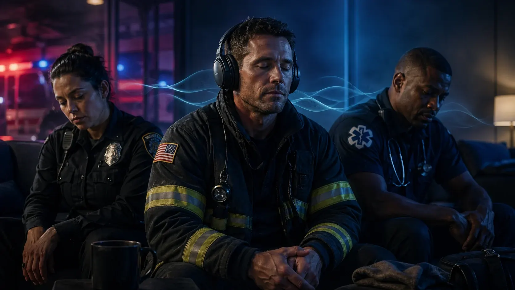 Why First Responders Can’t Sleep After the Shift, And What Helps the Nervous System Reset