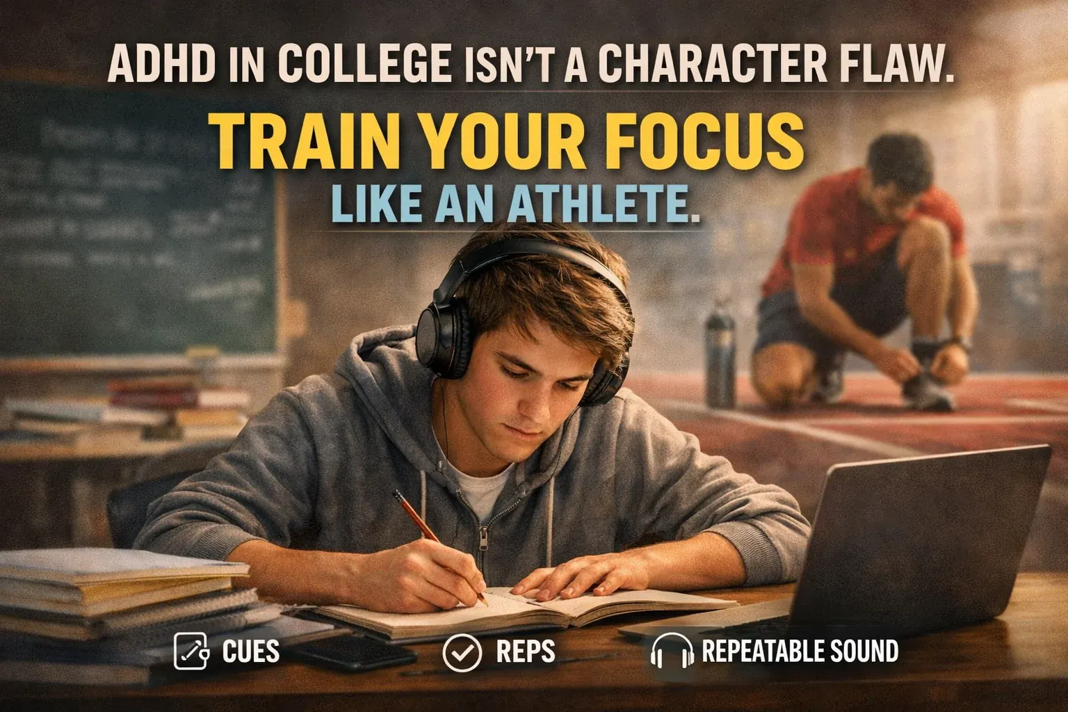 ADHD in College Isn’t a Character Flaw. It’s a Training Problem.
