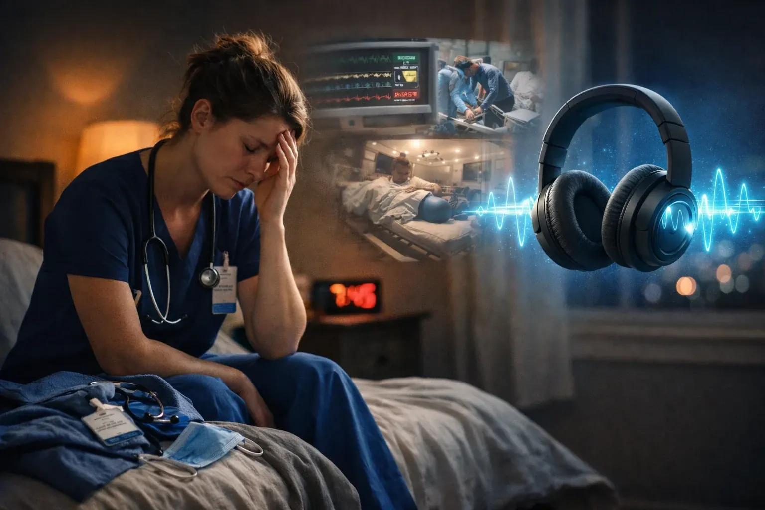 Why Nurses Can’t Turn Off Their Brains After Work, and the Frequency-Based Solution That Actually Helps