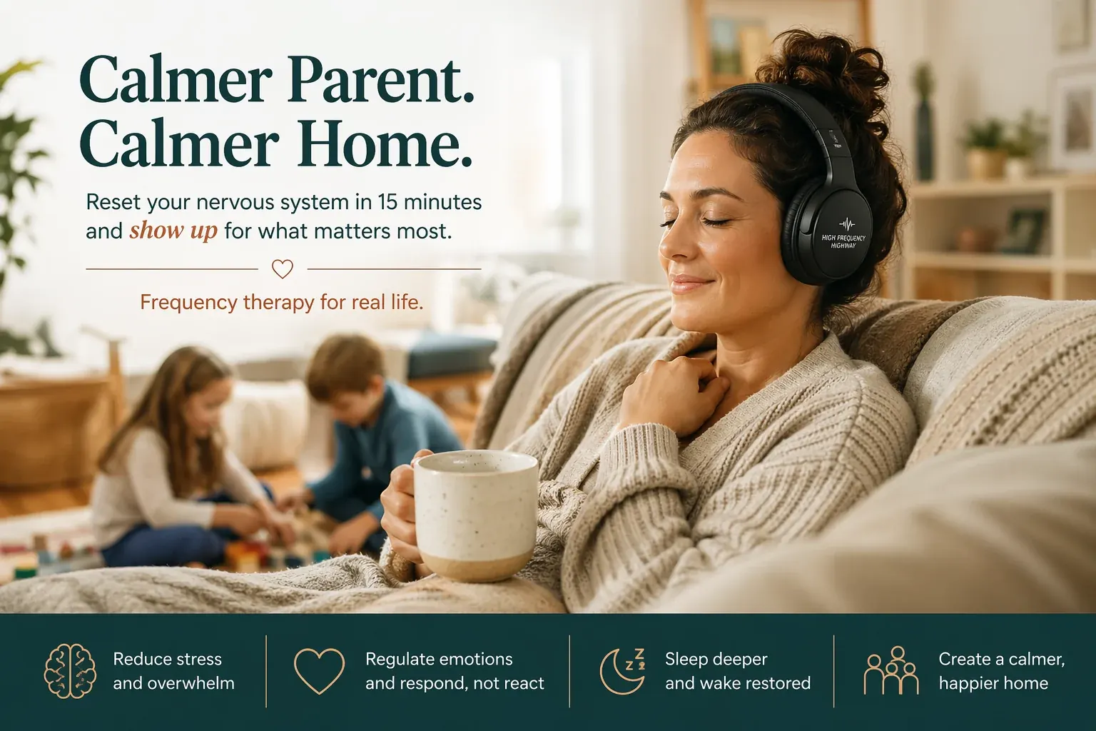 Parenting Anxiety Relief: How Overwhelmed Parents Are Finding Calm with Frequency Therapy