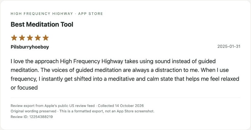 App Store review by Pilsburryhoeboy — Review export