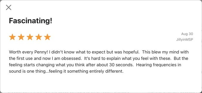 App Store review by JillyinMSP — Store screenshot