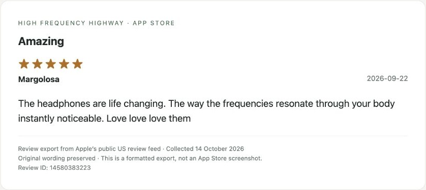 App Store review by Margolosa — Review export