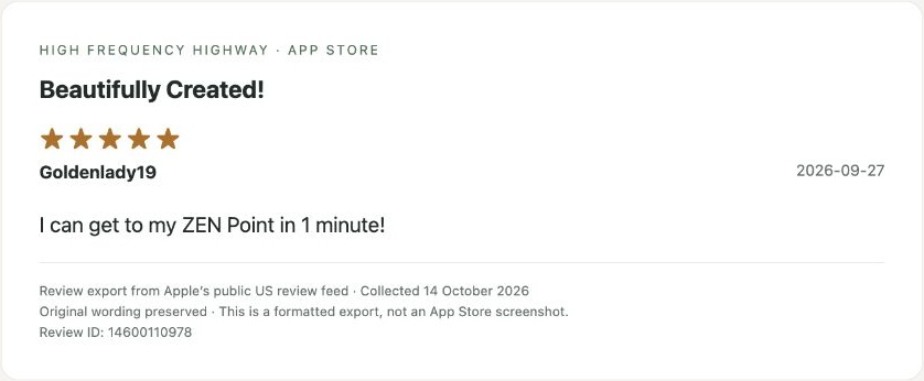 App Store review by Goldenlady19 — Review export