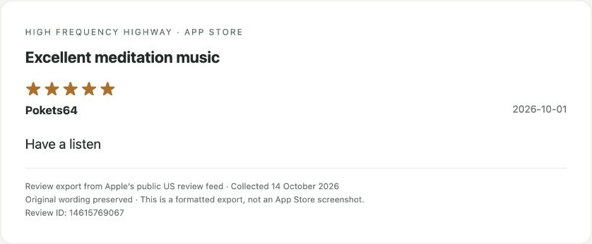 App Store review by Pokets64 — Review export