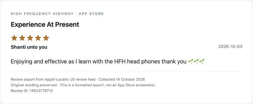App Store review by Shanti unto you — Review export