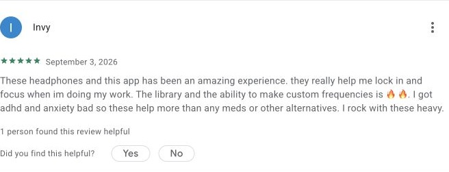 Google Play review by Invy — Store screenshot